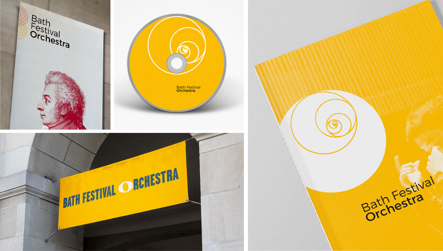 Bath Festival Orchestra logo design